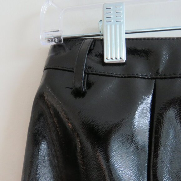I.AM.GIA Nikole Black Faux Vegan Patent Leather Pants - Women's Size M NWT - Picture 12 of 14